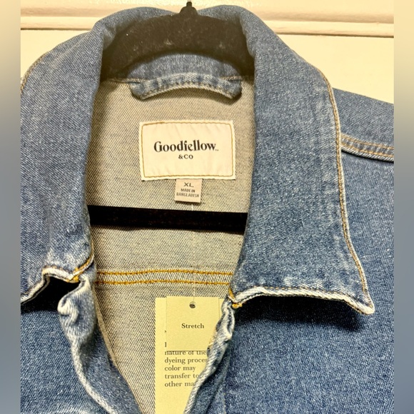 Goodfellow & Co Dark Blue Denim Jacket - Picture 2 of 5